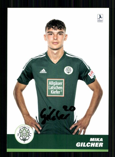 Mika gilcher autogrammkarte - autogrammkarte, fc