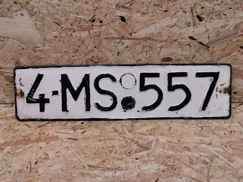 Altes nummernschild rumänien - altes,