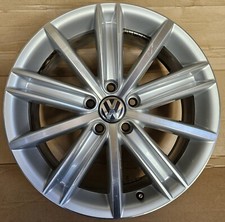 1 original VW Tiguan Alufelge 7x18 ET43 New York 5N0601025D 5N0601025AF 235/50