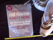 Panty Hose Tights Vintage 70er Bauchkontrolle transparent kleine Strumpfhose neu No Name 