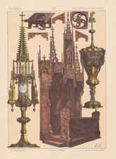 Deutsche Mittelalter Monstranz