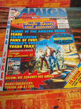 Amiga Joker 8/95 1995 Commodore Computer-Game Magazin + Poster 16-bit Classic