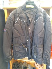 Motorradjacke Bikerjacke ROLEFF Protektorenjacke Schwarz Gr. XL Top Zustand