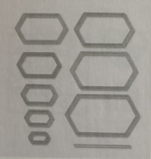 Stampin Up! Stanzformen Raffiniert Besticke Rahmen Sizzix Big Shot