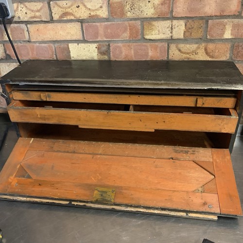 Großer antiker holz - großer,