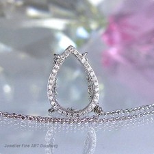 Necklace - 585/- White Gold