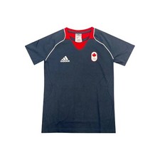 Adidas Damen T-Shirt blau Adi