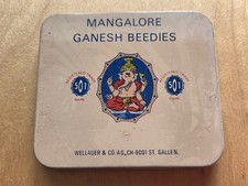 Alte Metall-Zigarettendose