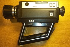 Kamera Revue S8 Sound Deluxe für Super 8 Kassette, vintage Filmkamera.