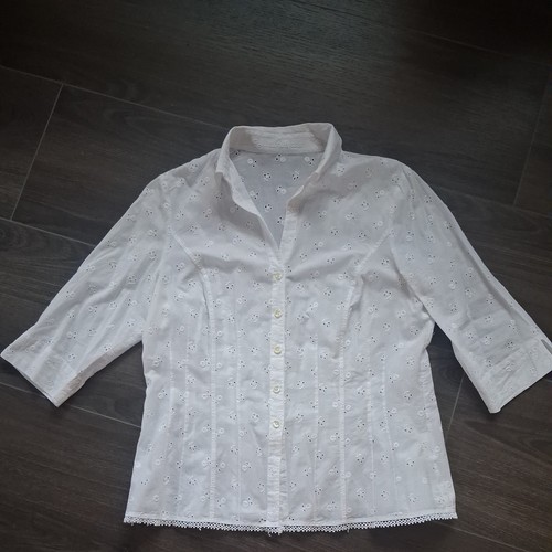 Romantische baumwollbluse - romantische,