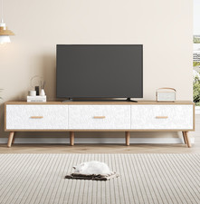 TV-Schrank Lowboard Panel Holz