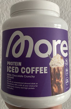 More protein iced coffee white - more,