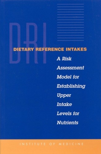 Dietary reference intakes - dietary, by
