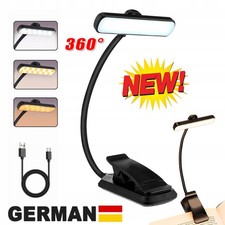 LED Buchlampe Klemmleuchte