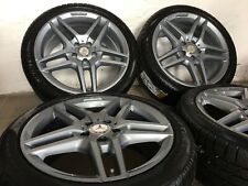 4 AMG Felgen 8,5 + 9 x 18 Pirelli Winterreifen Winterräder Mercedes W212 S212 E
