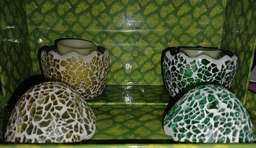 Mosaik eier mit flammlose - mit,