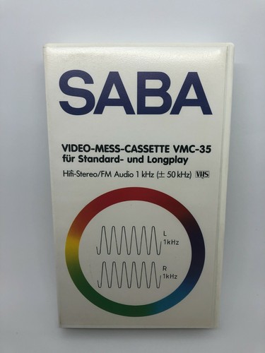 Saba videorecorder mess - saba,
