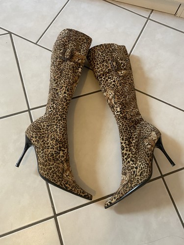 Neu leopard stiefel größe - leopard,