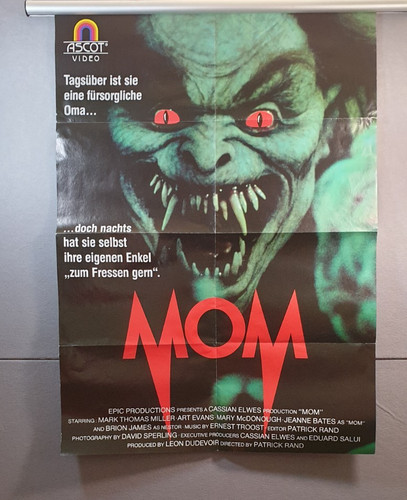 Mom horrorfilm filmposter - mom,