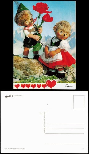 Ansichtskarte mecki - ansichtskarte,