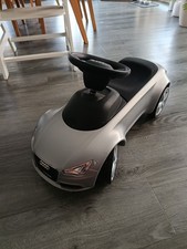 Audi Bobby Car Grau Rutschauto Kinderauto Rutscher