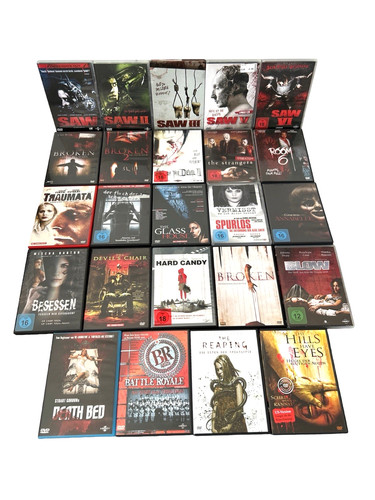 Horror dvd sammlung - dvd, konvolut