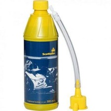Scottoiler Traditional Blue Scottoil Motorradkette Öl 500ml Flasche + Auslauf