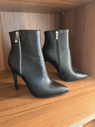 Schwarze ankle boots 37 - ankle, gr.