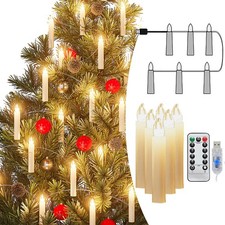 LED USB Weihnachtsbaumkerzen
