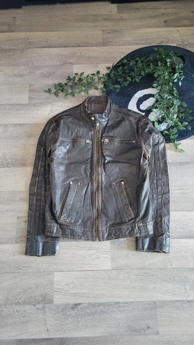 Jacke lederjacke skipper braun - skipper,