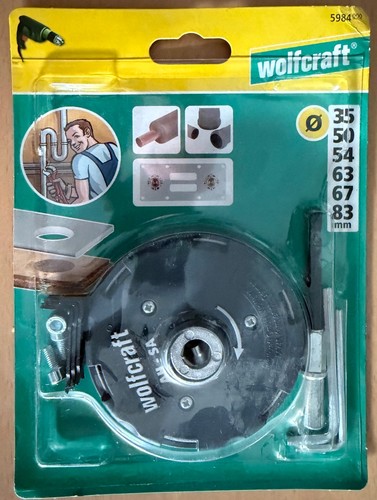 Wolfcraft lochsäge 5984000 - lochsäge,
