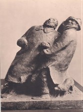 Künstler Postkarte - Skulptur