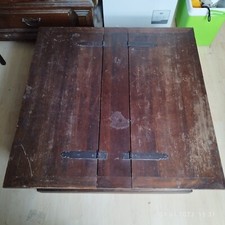 DIY Truhen Tisch Couchtisch in Kolonialstil, Massivholz