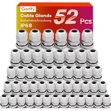 52 Stück Kabelverschraubung