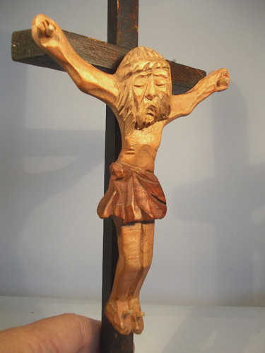 Kleines kruzifix wandkreuz - kruzifix,