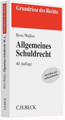 Allgemeines schuldrecht mit - allgemeines,