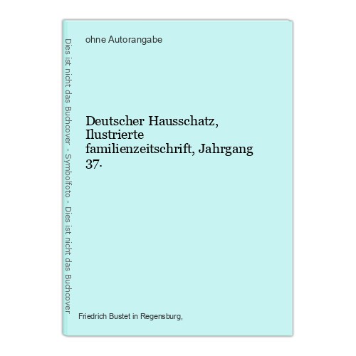 Deutscher hausschatz - deutscher,