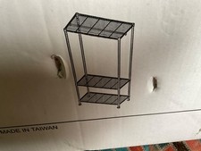 Chrom Garderobenwagen Metallkleiderständer fahrbar