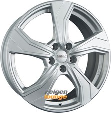 4 Alufelgen DEZENT KB SILVER - Silber 7x17 ET51 5x100 17 Zoll