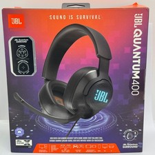 JBL Quantum 400 Gaming-Headset 3D Surround Kopfhöhrer - Schwarz - OVP