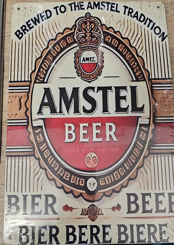 Blechschild amstel bier - ,