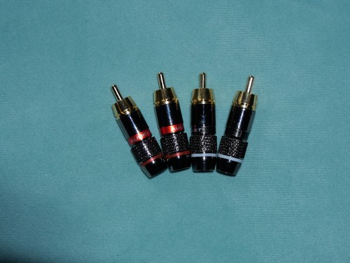 Cinch stecker hifi high - -,