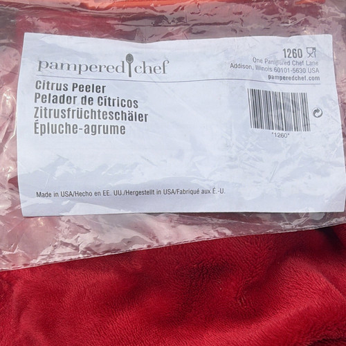 Pampered chef citrus - chef, peeler