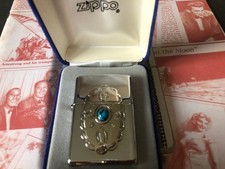 Zippo Feuerzeug 1 Stück aus meiner Sammlung--ungezündet in Verpackung. Türkis.