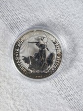 1 Oz Britannia 2017 Silbermünze Royal Mint 999 Ag unz