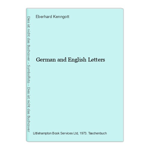 German and english - german,