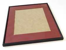 Bilderrahmen Karstadt Drehfeder 40 x 50 x 2 cm Glas Alumium Farbton Schwarzgrün