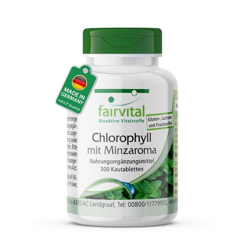 Chlorophyll mit minzaroma - chlorophyll,
