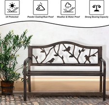 Gartenbank Metall 3-Sitzer