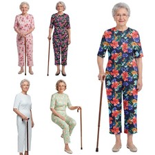 Damen Seniorenpflege Jumpsuit